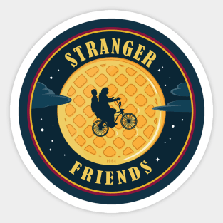 Stranger Friends Sticker